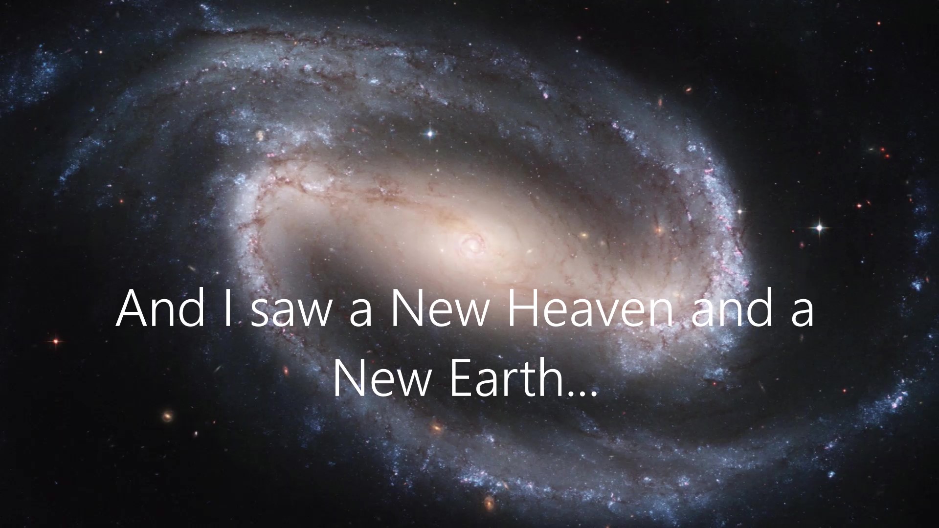 bible verse new heaven and earth