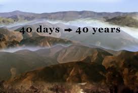 One year for each day. Why the Israelites had to wander 40 years ...